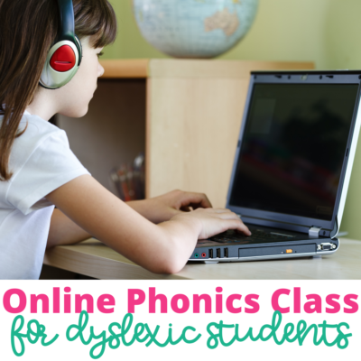 phonics class for dyslexic students